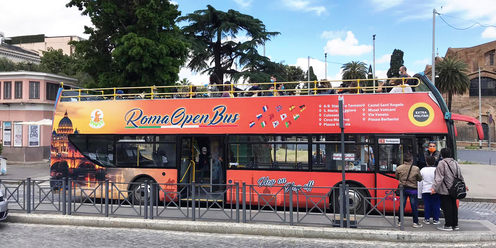 tour roma open bus